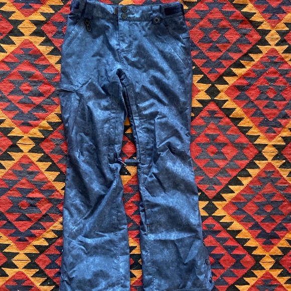 Denim blue 686 snowboard pant - Picture 5 of 7